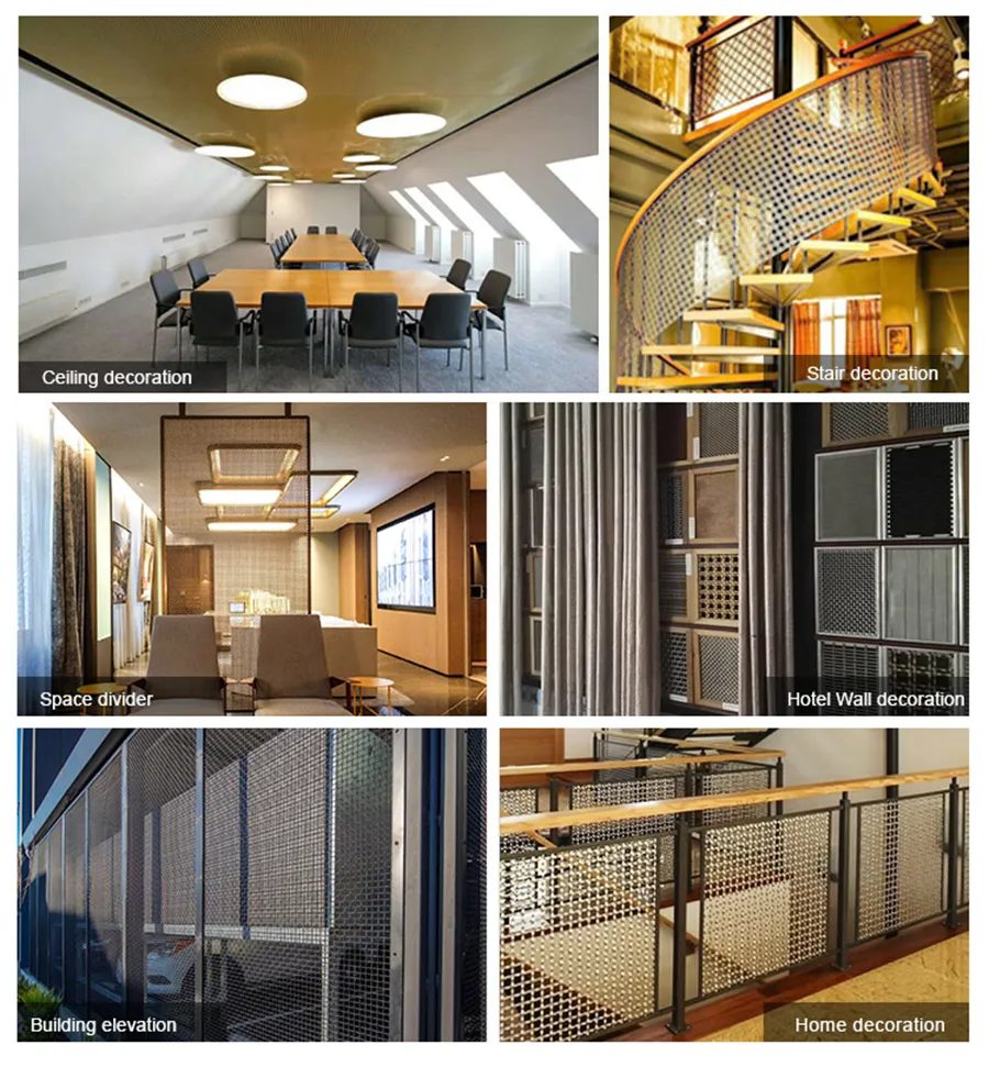 Architectural Stainless Steel Decorative Mesh